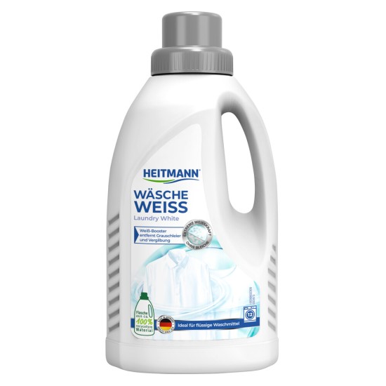 HEITMANN Wäsche Weiss skalbinių baltinimo priemonė 500ml