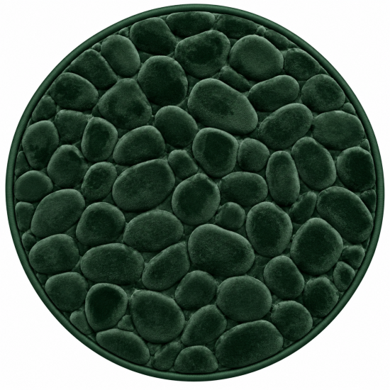 Apvalus tualeto kilimėlis su Memory Foam 60 × 60 cm