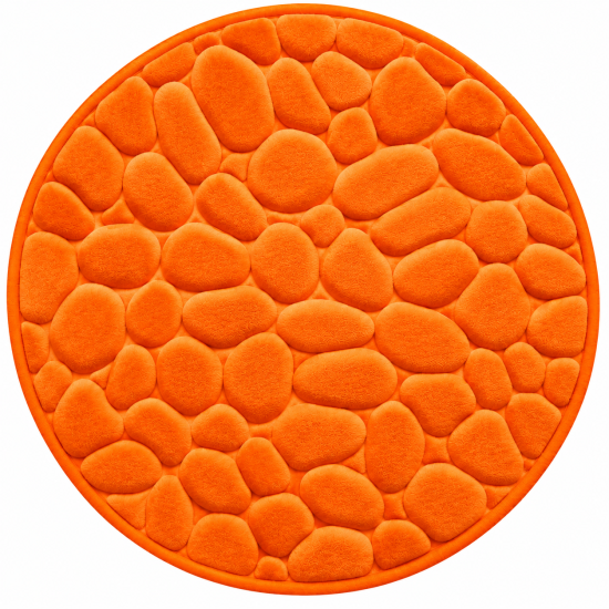 Apvalus tualeto kilimėlis su Memory Foam 60 × 60 cm