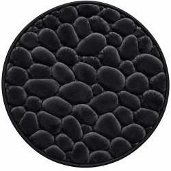 Apvalus tualeto kilimėlis su Memory Foam 60 × 60 cm