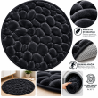 Apvalus tualeto kilimėlis su Memory Foam 60 × 60 cm