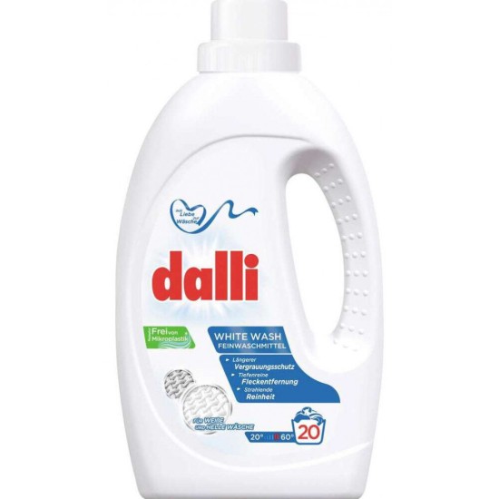 Dalli White Wash skystas skalbiklis baltiems drabužiams 20 skalbimų