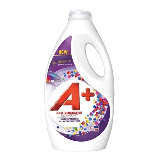 A+ Colour skystas skalbiklis spalvotiems audiniams 3 L (60 skalbimų)
